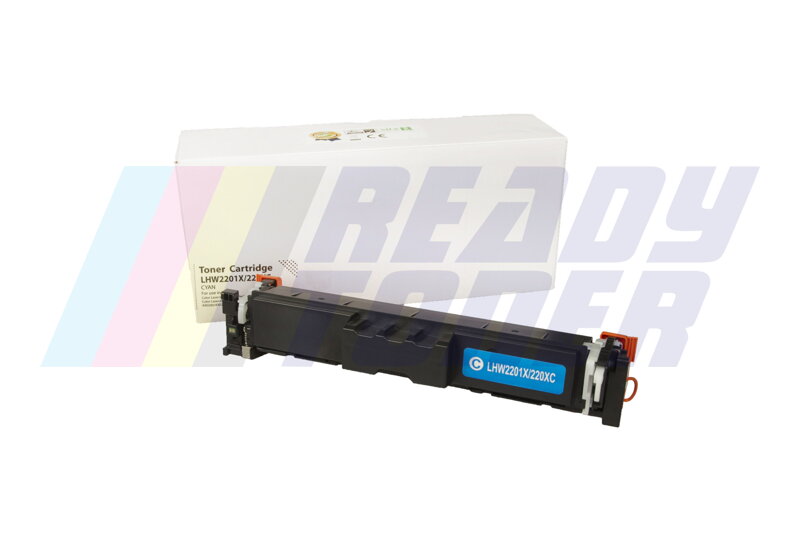 Laserový toner HP 220X (W2201X), cyan (modrý), kompatibilný