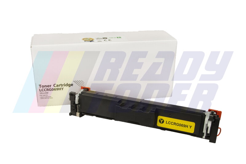 Laserový toner Canon CRG069H (5095C002) bez čipu, yellow (žltý), kompatibilný