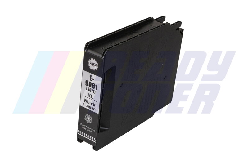 Atramentový cartridge Epson 9081XB (C13T90814N / T9081XL) black (čierny), kompatibilný Atramentový cartridge Epson 9081XB (C13T90814N / T9081XL) black (čierny), kompatibilný
