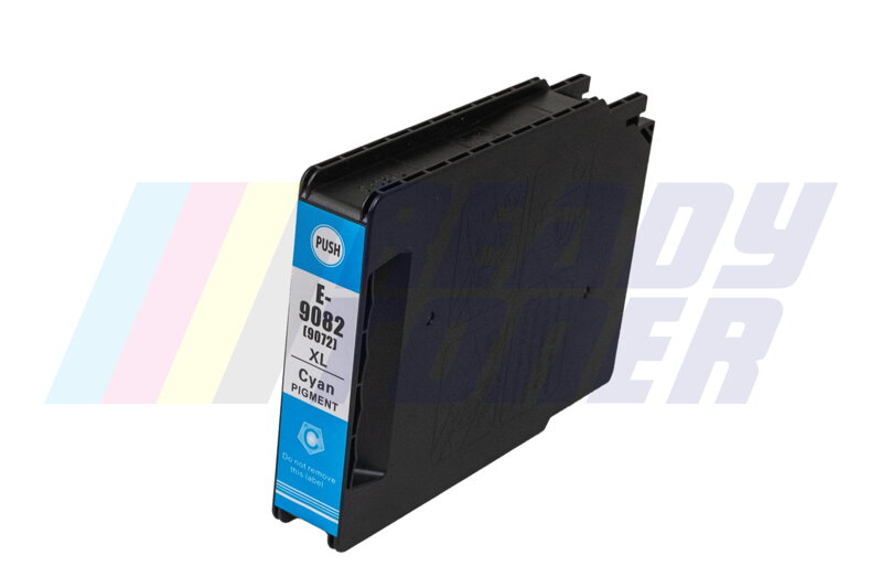 Atramentový cartridge Epson 9082XC (C13T90824N / T9082XL) cyan (modrý), kompatibilný Atramentový cartridge Epson 9082XC (C13T90824N / T9082XL) cyan (modrý), kompatibilný