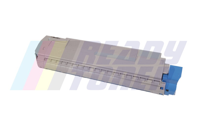 Laserový toner OKi 8600C (43487711) cyan (modrý), kompatibilný