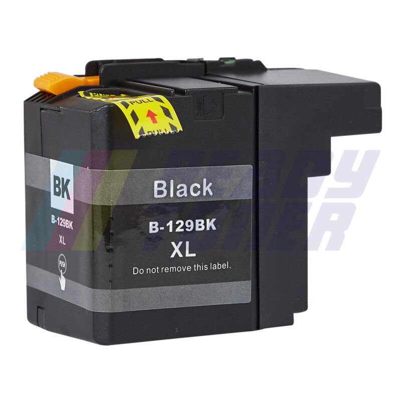 Atramentový cartridge Brother 129XB (LC129XLBK) black (čierny), kompatibilný