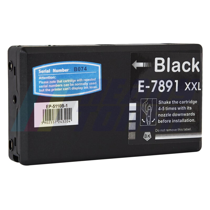 Atramentový cartridge Epson 5110B (C13T789140 / T7891) black (čierny), kompatibilný