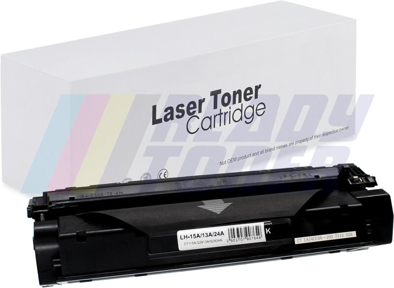 Laserový toner HP 15A/13A/24A (C7115A/ Q2613A/ Q2624A) black (čierny), kompatibilný