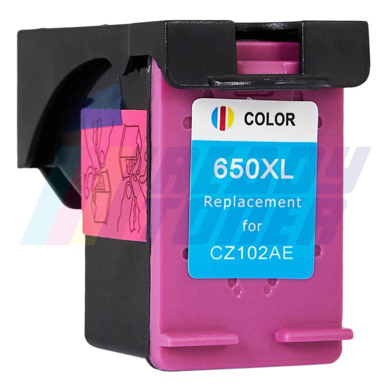 Atramentový cartridge HP 650XL (CZ102AE) multicolor (farebný), kompatibilný Atramentový cartridge HP 650XL (CZ102AE) multicolor (farebný), kompatibilný