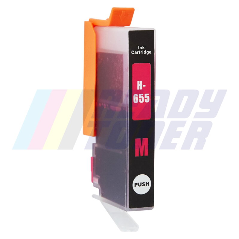 Atramentový cartridge HP 655 (CZ111AE) magenta (purpurový), kompatibilný