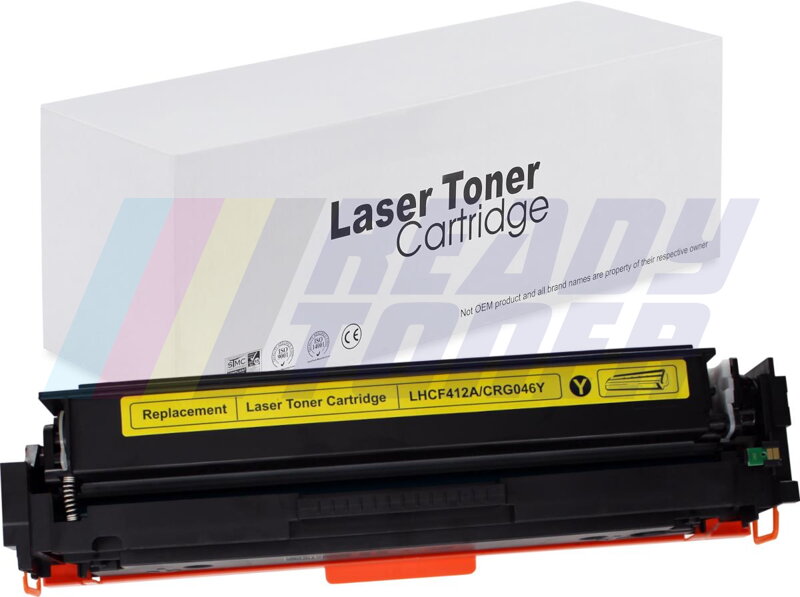 Laserový toner HP CF412A, yellow (žltý), kompatibilný