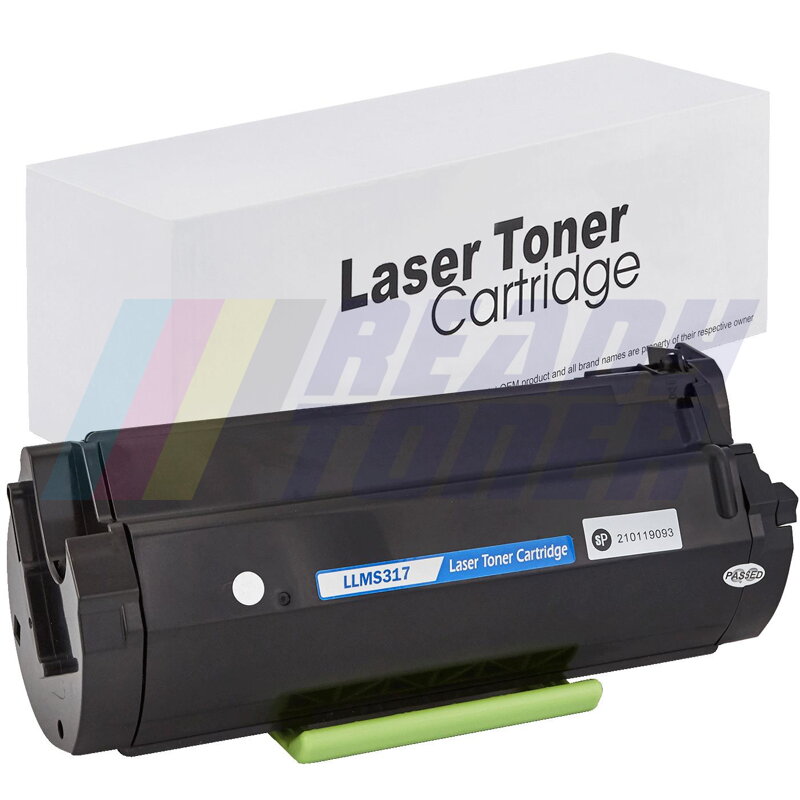 Laserový toner Lexmark MS317 (51B2000) black (čierny), kompatibilný