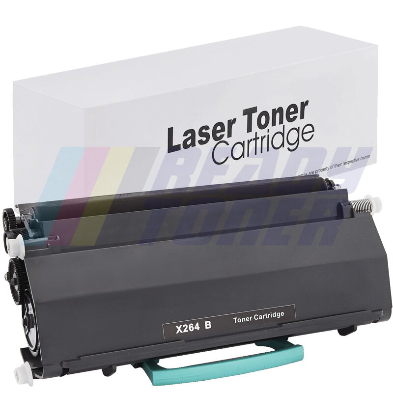 Laserový toner Lexmark X264 (X264A21G) black (čierny), kompatibilný