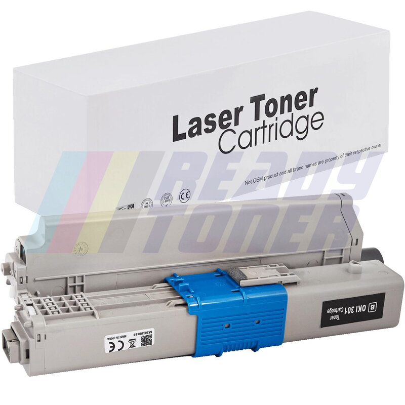 Laserový toner OKi 301B (44973536) black (čierny), kompatibilný