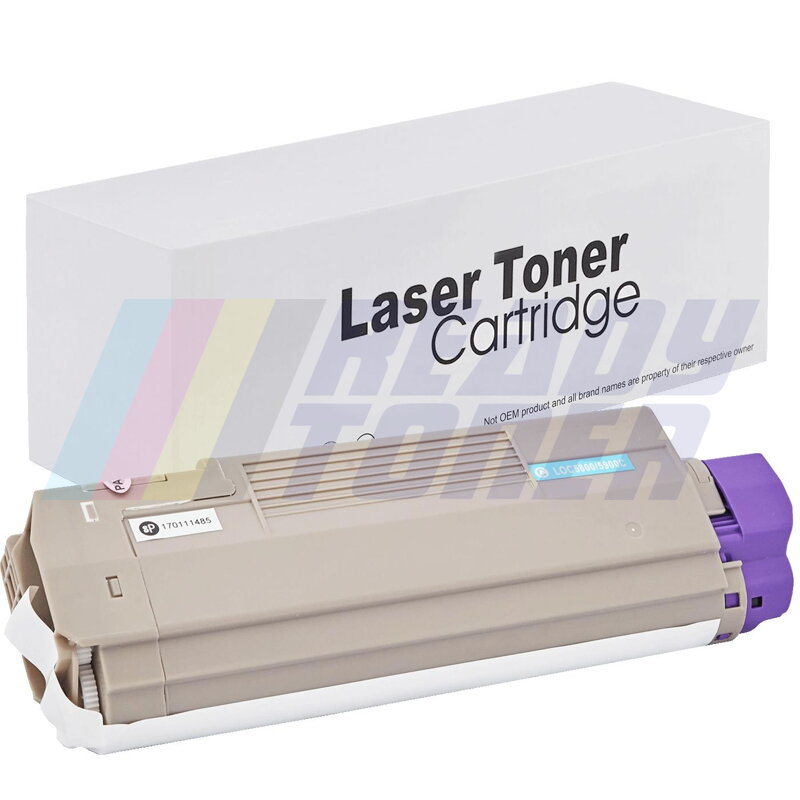 Laserový toner OKi 5800C (43324423) cyan (modrý), kompatibilný
